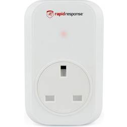Lloytron RapidResponse [2-Pack] 1Kw Remote Controlled Sockets White